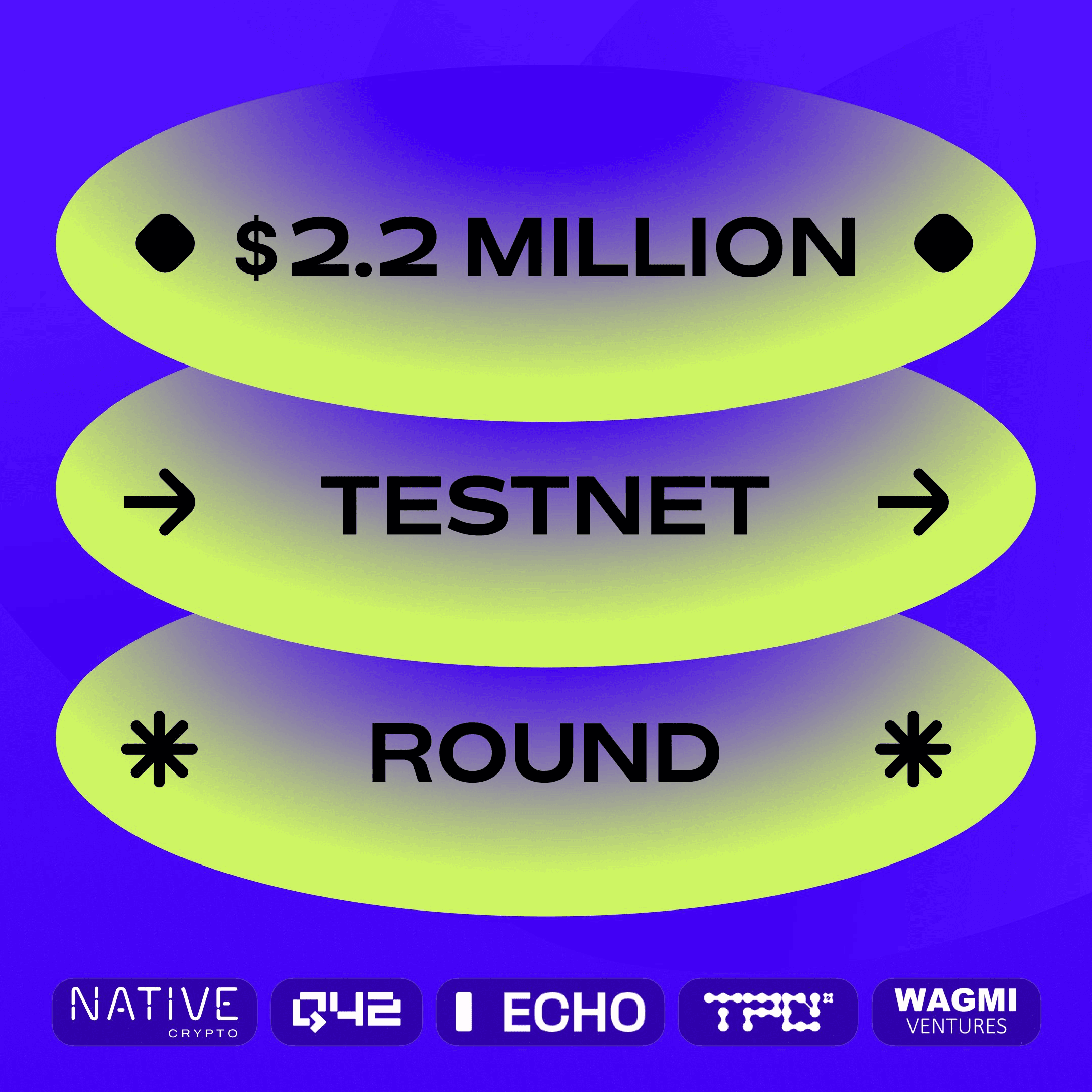 Fluent just raised a $2.2M Testnet Round through @echodotxyz, @nativecryptox, @q42_co, @wagmi_vc & @tpcventures